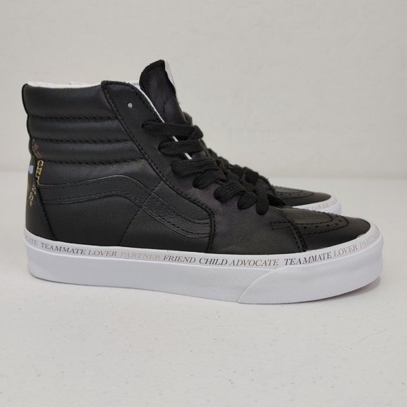 Vans SK8 Hi "Divine Energy" Classic Skate Leather Shoes Women's Size 6 - Picture 15 of 16